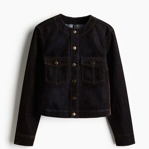Stylish Black Denim Jacket